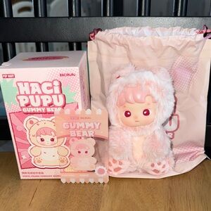 Haci Pupu Gummy Bear Plush Peach